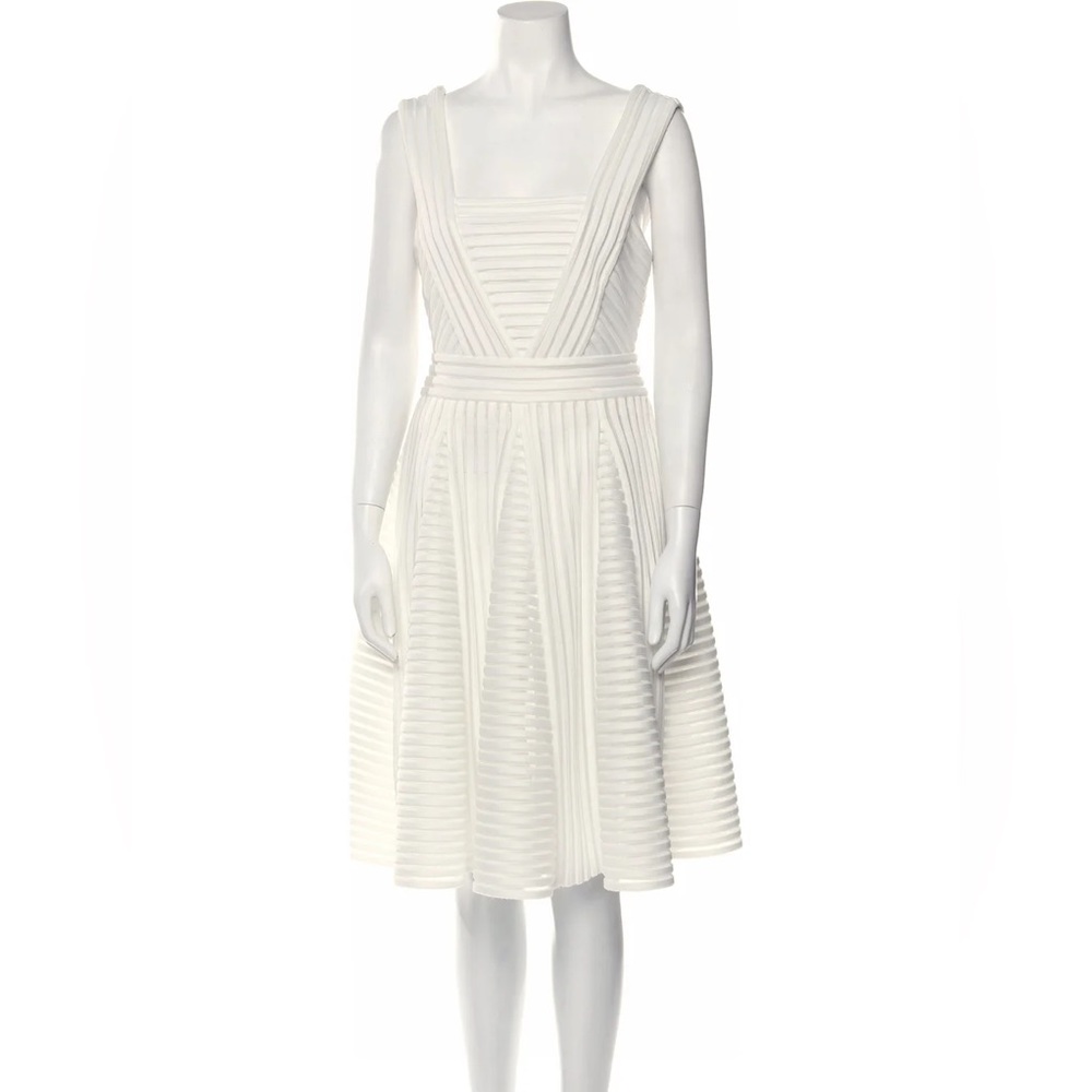 Maje White A-Line Dress